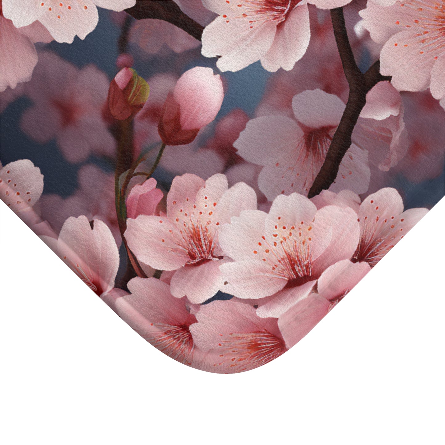 Japanese Cherry Blossom Bath Mat