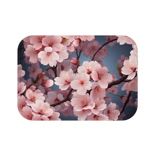 Japanese Cherry Blossom Bath Mat