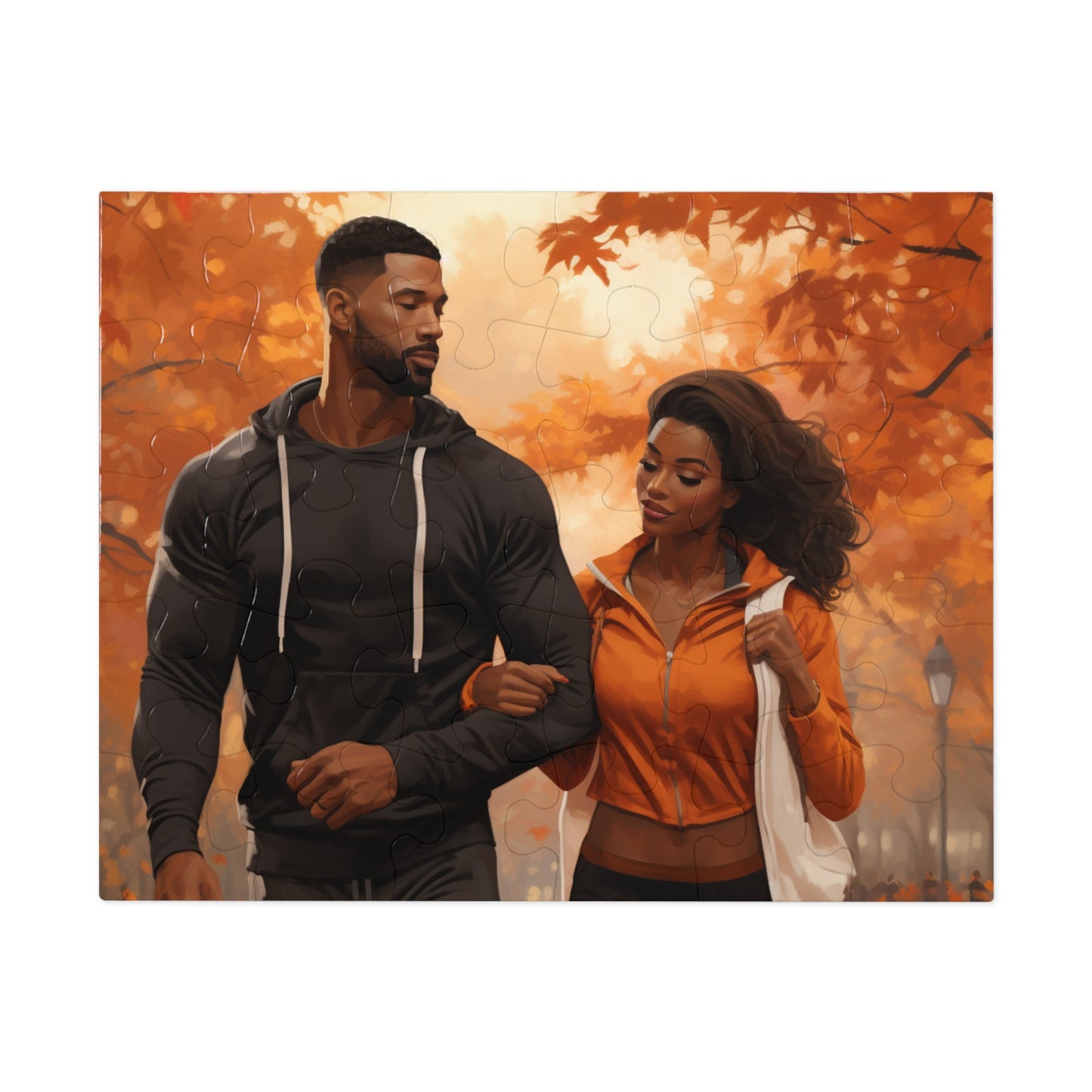 Autumn Stroll Jigsaw Puzzle (30-Pieces of Love)