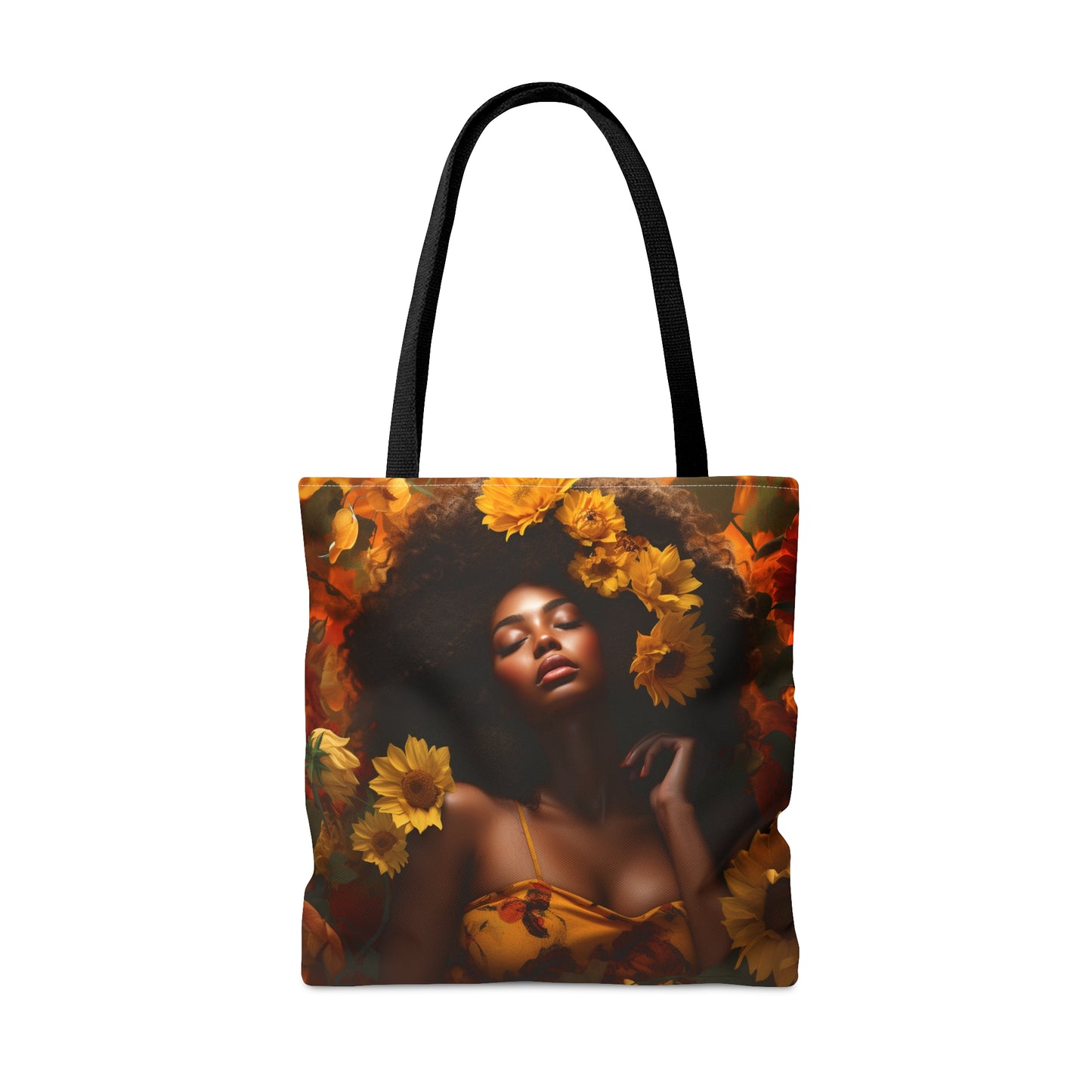 Sacred Sunflower Tote Bag