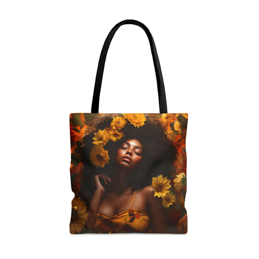 Sacred Sunflower Tote Bag